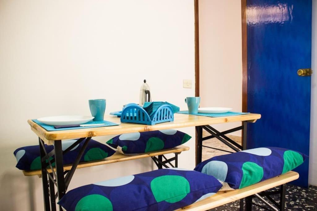 Light Blue Town Center Apartment